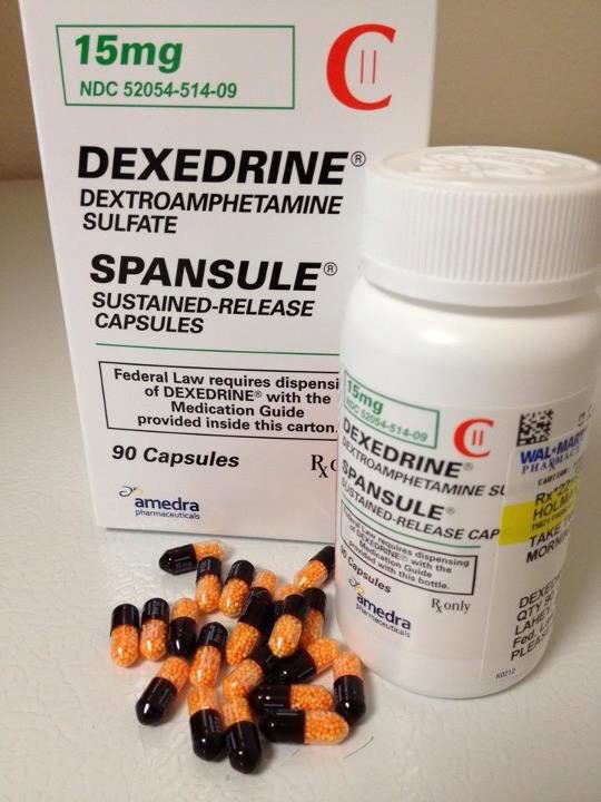 Buy Dexedrine spansules 15 mg online without prescription